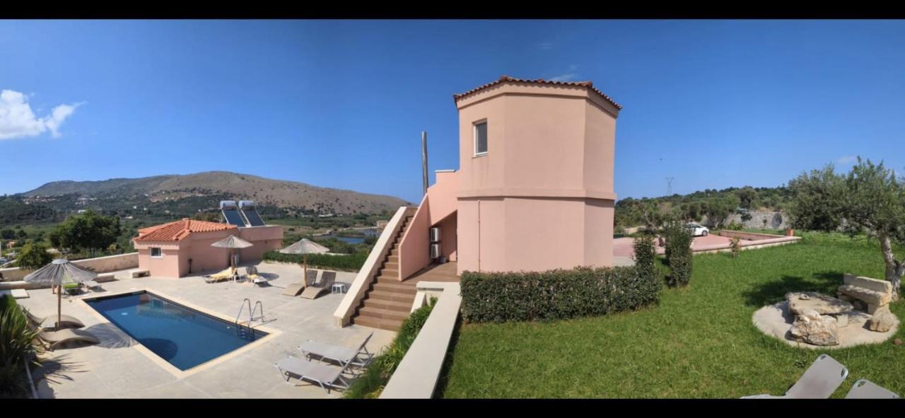 Georgioupoli Studio 2 With A Pool And Lake Views Buitenkant foto